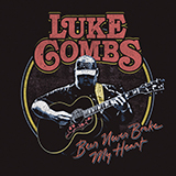 Download or print Luke Combs Beer Never Broke My Heart Sheet Music Printable PDF -page score for Country / arranged Easy Guitar Tab SKU: 423070.