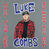 Download or print Luke Combs Even Though I'm Leaving Sheet Music Printable PDF -page score for Country / arranged Piano, Vocal & Guitar Chords (Right-Hand Melody) SKU: 432398.