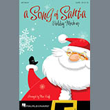 Download or print Mac Huff A Song Of Santa (Medley) Sheet Music Printable PDF -page score for Pop / arranged SATB SKU: 89692.