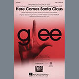 Download or print Glee Cast Here Comes Santa Claus (Right Down Santa Claus Lane) (arr. Mac Huff) Sheet Music Printable PDF -page score for Christmas / arranged SSA SKU: 155008.