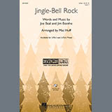 Download or print Bobby Helms Jingle Bell Rock (arr. Mac Huff) Sheet Music Printable PDF -page score for Concert / arranged 3-Part Mixed SKU: 98627.
