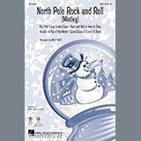 Download or print Mac Huff North Pole Rock And Roll (Medley) Sheet Music Printable PDF -page score for Concert / arranged SAB SKU: 94822.