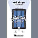 Download or print Mac Huff Rock Of Ages (Choral Medley) Sheet Music Printable PDF -page score for Rock / arranged SATB Choir SKU: 284747.