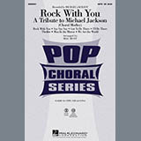 Download or print Mac Huff Rock With You - A Tribute to Michael Jackson (Medley) Sheet Music Printable PDF -page score for Pop / arranged SAB Choir SKU: 283182.