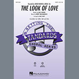 Download or print Mac Huff The Look Of Love Sheet Music Printable PDF -page score for Standards / arranged SAB Choir SKU: 289679.