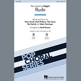 Download or print Mark Brymer Rude Sheet Music Printable PDF -page score for Pop / arranged SATB SKU: 157263.