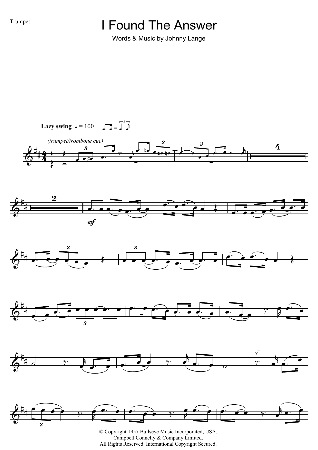 Download Mahalia Jackson I Found The Answer Sheet Music and learn how to play Alto Saxophone PDF digital score in minutes