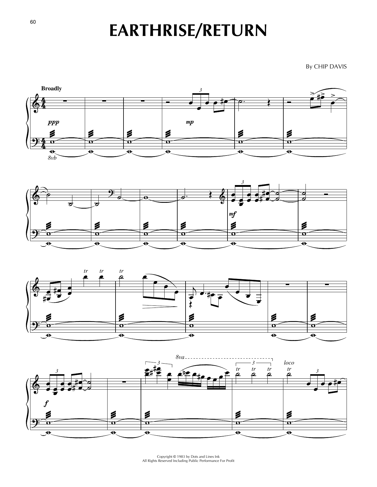 Download Mannheim Steamroller Earthrise/Return Sheet Music and learn how to play Piano Solo PDF digital score in minutes