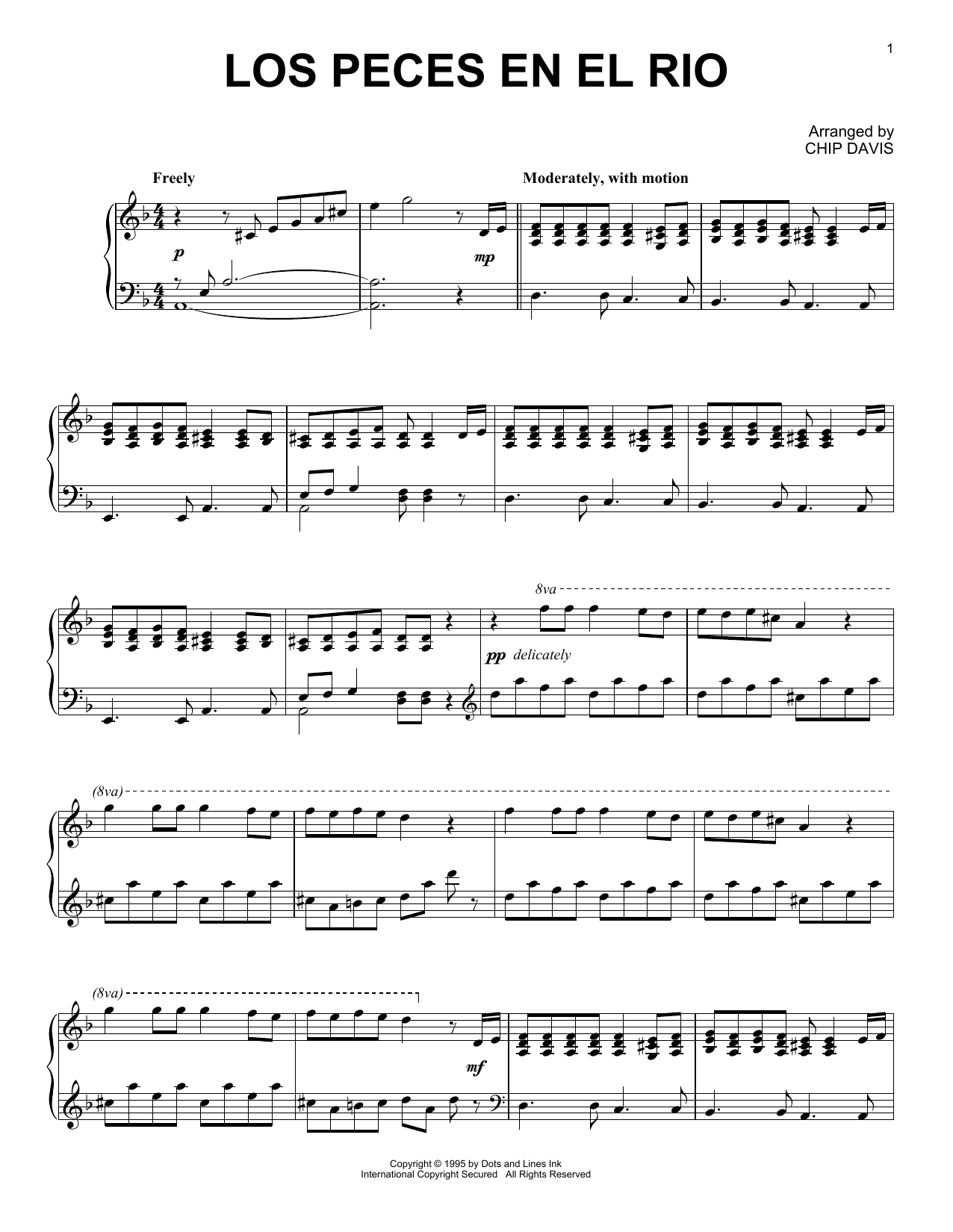 Download Mannheim Steamroller Los Peces En El Rio Sheet Music and learn how to play Piano Solo PDF digital score in minutes