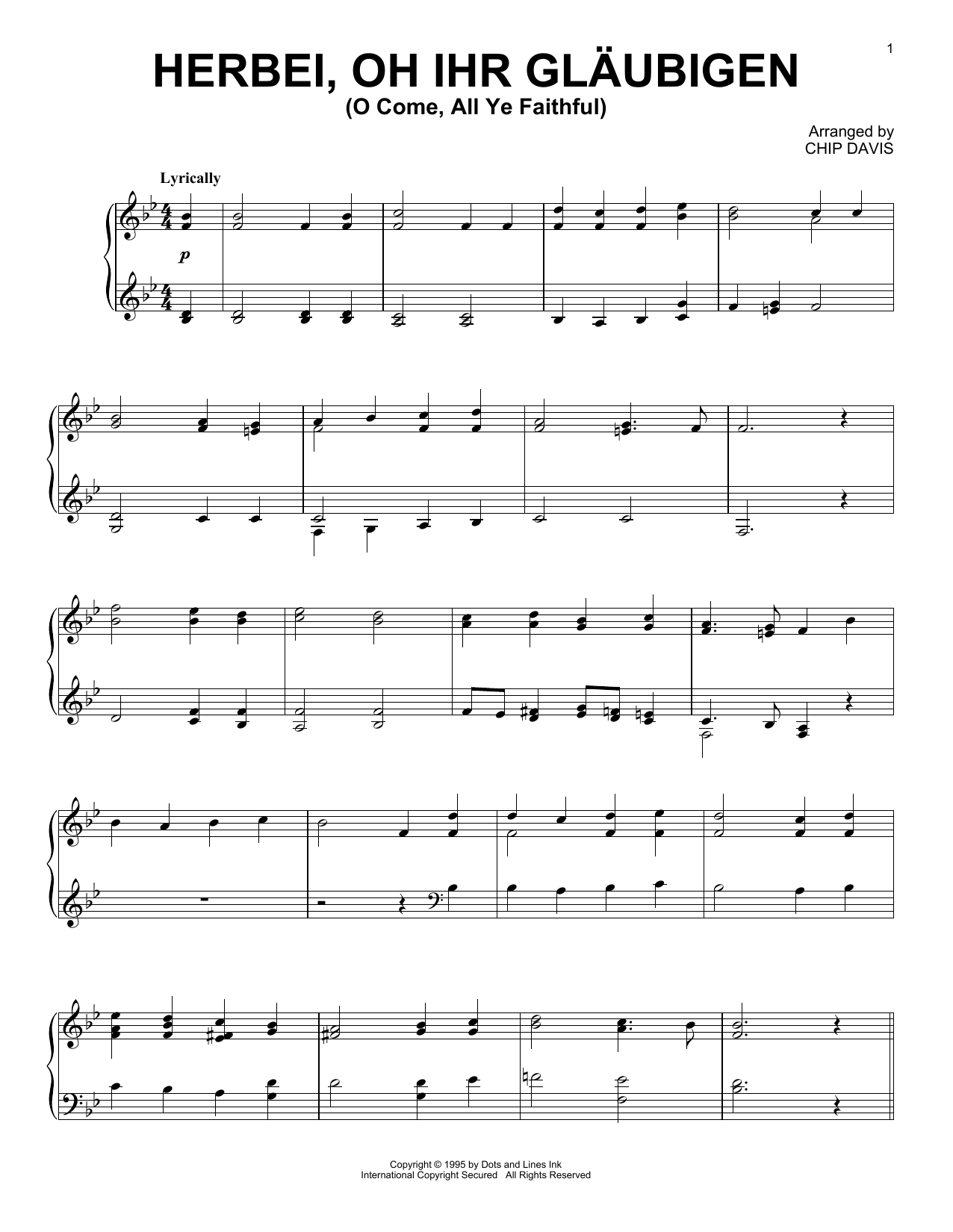 Download Mannheim Steamroller O Come, All Ye Faithful Sheet Music and learn how to play Piano Solo PDF digital score in minutes