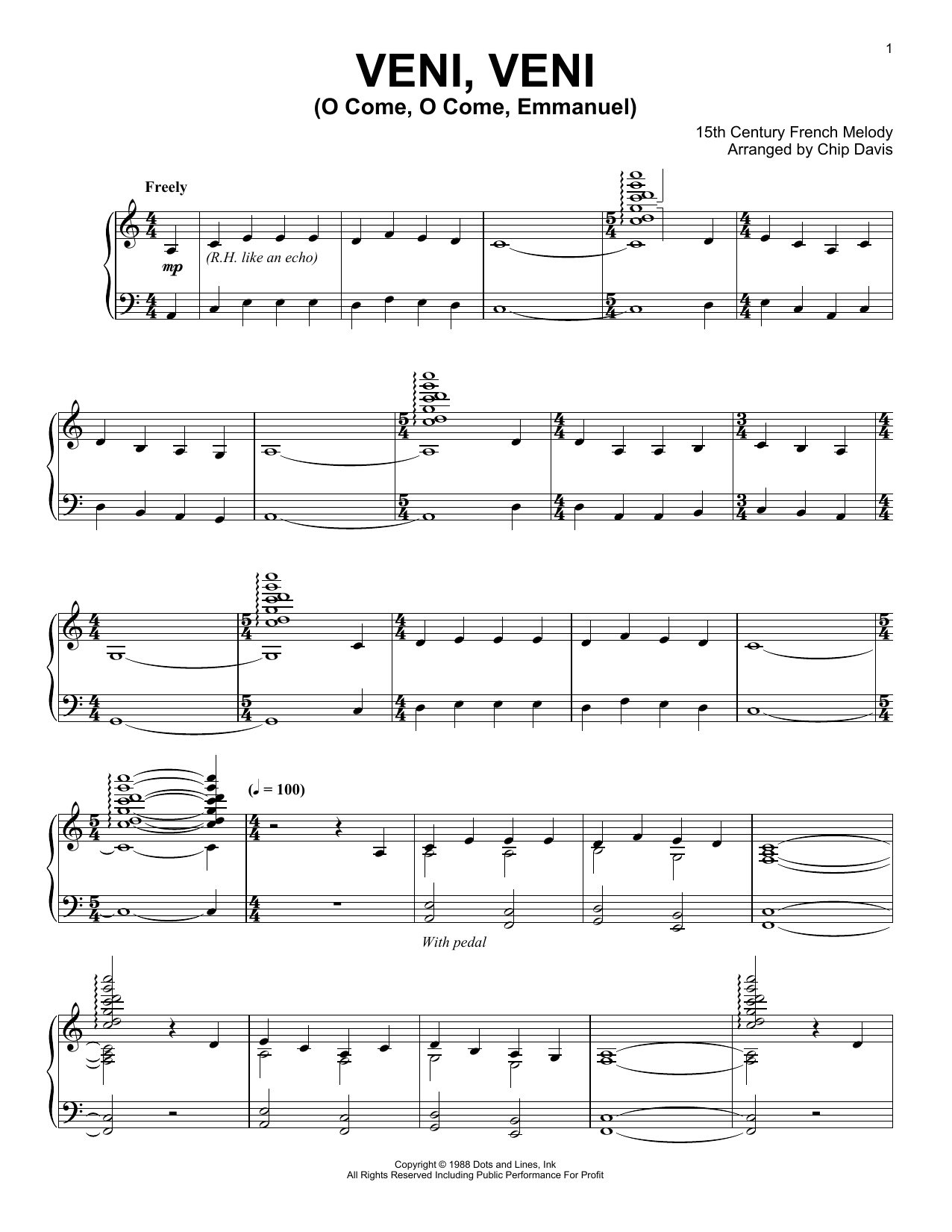 Download Mannheim Steamroller O Come, O Come, Emmanuel Sheet Music and learn how to play Piano Solo PDF digital score in minutes