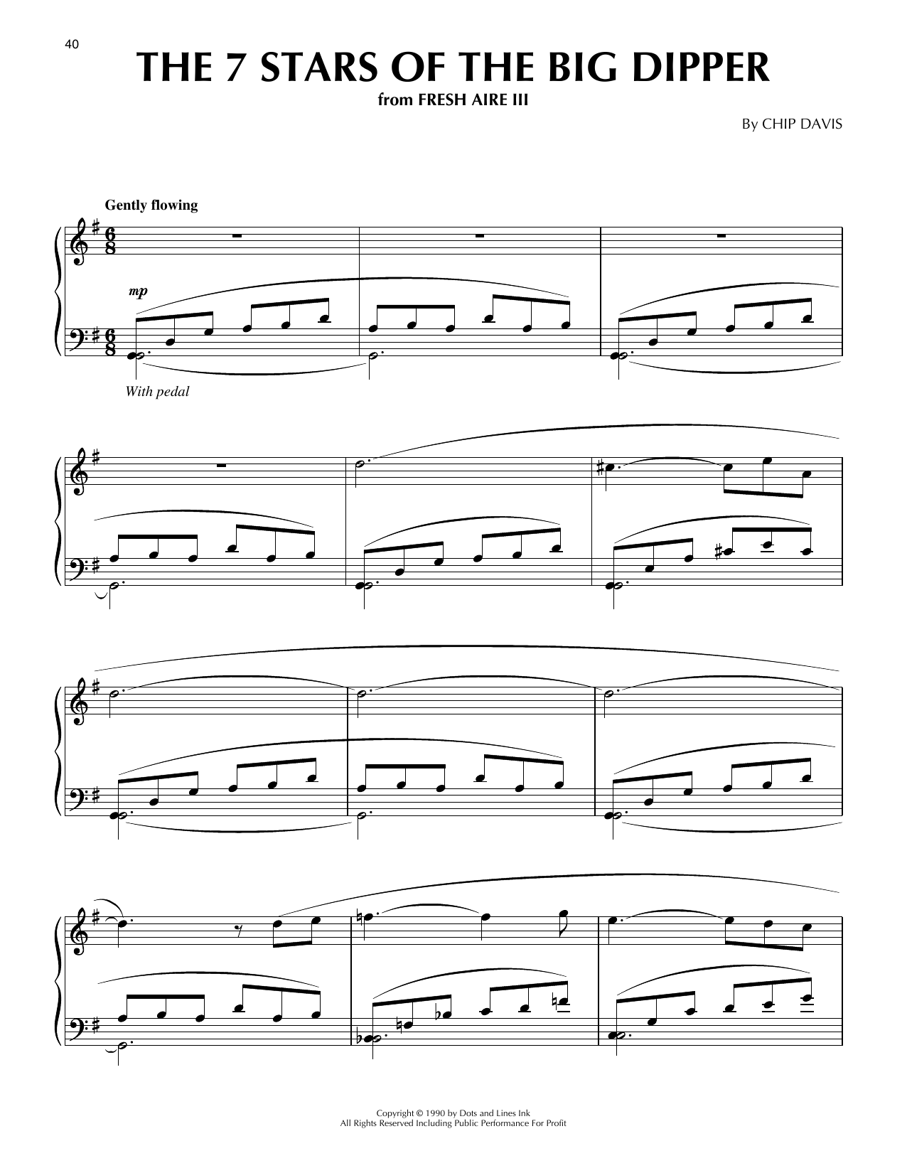 Download Mannheim Steamroller The 7 Stars Of The Big Dipper Sheet Music and learn how to play Piano Solo PDF digital score in minutes