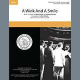 Download or print Marc Shaiman A Wink And A Smile (arr. Kim Brittain) Sheet Music Printable PDF -page score for Pop / arranged SATB Choir SKU: 474852.