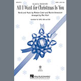 Download or print Mac Huff All I Want For Christmas Is You Sheet Music Printable PDF -page score for Winter / arranged 2-Part Choir SKU: 173438.