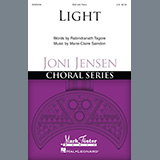 Download or print Marie-Claire Saindon Light Sheet Music Printable PDF -page score for Festival / arranged SSA Choir SKU: 443788.