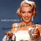 Download or print Marilyn Monroe Diamonds Are A Girl's Best Friend (from Gentlemen Prefer Blondes) Sheet Music Printable PDF -page score for Musicals / arranged Piano, Vocal & Guitar (Right-Hand Melody) SKU: 112125.