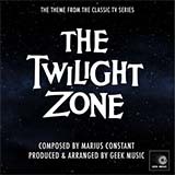 Download or print Marius Constant Twilight Zone Main Title Sheet Music Printable PDF -page score for Film and TV / arranged Piano (Big Notes) SKU: 85346.