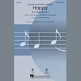 Download or print Mark Brymer Happy Sheet Music Printable PDF -page score for Pop / arranged SATB SKU: 153108.