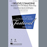 Download or print Mark Brymer I Believe / J'Imagine Sheet Music Printable PDF -page score for Film/TV / arranged 2-Part Choir SKU: 287142.