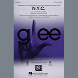 Download or print Glee Cast N.Y.C. (arr. Mark Brymer) Sheet Music Printable PDF -page score for Broadway / arranged SATB SKU: 159295.