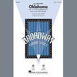 Download or print Mark Brymer Oklahoma (from Oklahoma!) Sheet Music Printable PDF -page score for Musical/Show / arranged SATB Choir SKU: 253655.