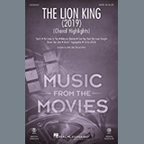 Download or print Mark Brymer The Lion King (2019) (Choral Highlights) Sheet Music Printable PDF -page score for Disney / arranged SAB Choir SKU: 432662.