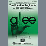 Download or print Mark Brymer The Road To Regionals (featured on Glee) Sheet Music Printable PDF -page score for Film/TV / arranged SATB Choir SKU: 294700.