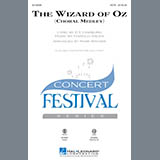 Download or print Mark Brymer The Wizard of Oz (Choral Medley) Sheet Music Printable PDF -page score for Musicals / arranged SAB SKU: 177541.