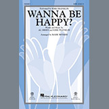 Download or print Mark Brymer Wanna Be Happy? Sheet Music Printable PDF -page score for Pop / arranged SATB SKU: 188285.