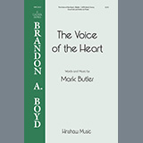 Download or print Mark Butler The Voice Of The Heart Sheet Music Printable PDF -page score for Concert / arranged SATB Choir SKU: 460058.
