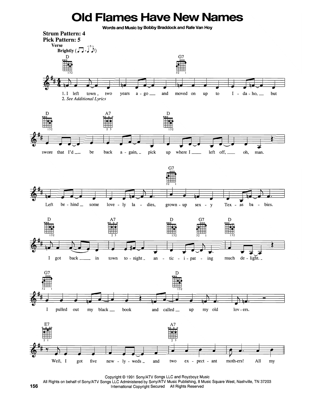 Download Mark Chesnutt Old Flames Have New Names Sheet Music and learn how to play Easy Guitar PDF digital score in minutes