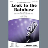 Download or print Mark Hayes Look To The Rainbow - Score Sheet Music Printable PDF -page score for Film/TV / arranged Choir Instrumental Pak SKU: 304312.
