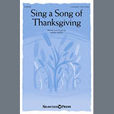 Download or print Mark Hayes Sing A Song Of Thanksgiving Sheet Music Printable PDF -page score for Festival / arranged Choir SKU: 1648007.