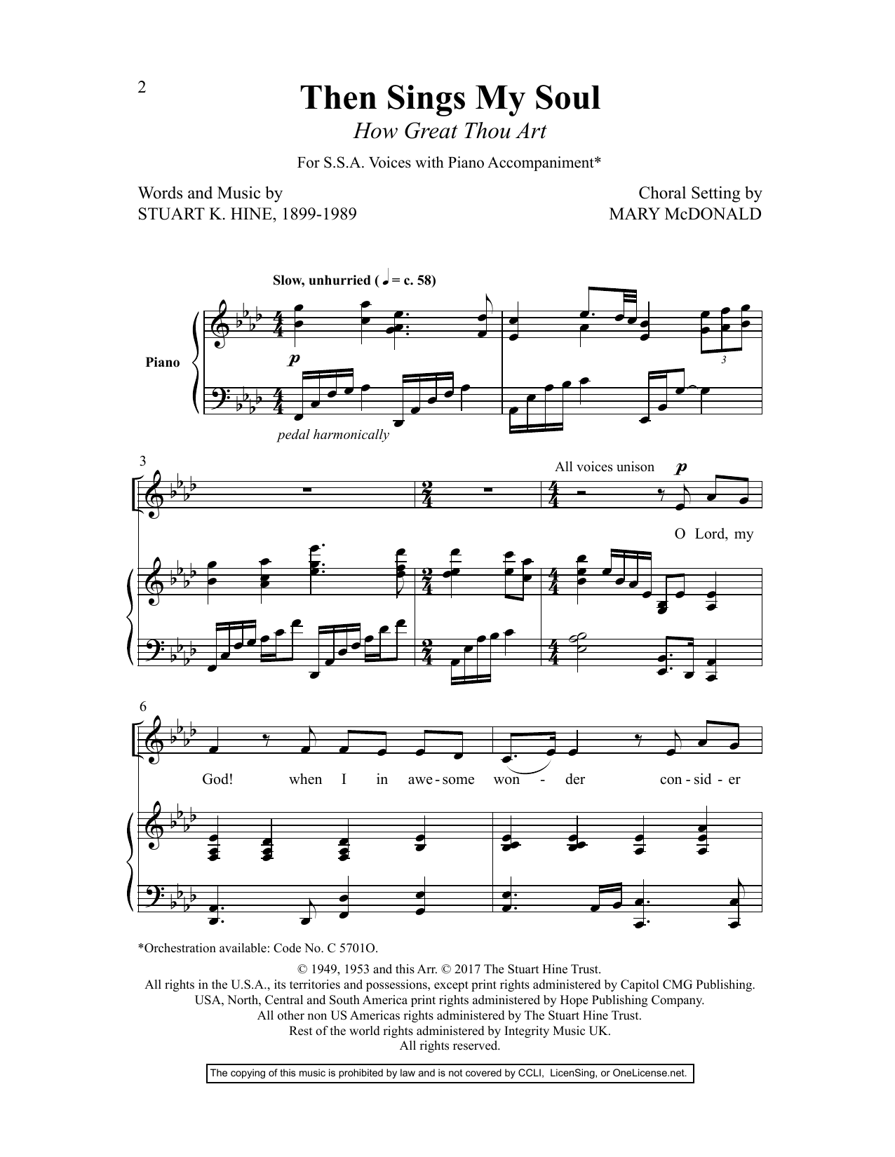 Download Mark Hayes Women In Song VII Sheet Music and learn how to play SSA Choir PDF digital score in minutes