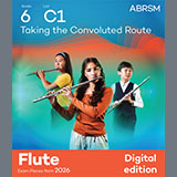 Download or print Mark Nightingale Taking the Convoluted Route (Grade 6, list C1, from the ABRSM Flute Syllabus from 2026) Sheet Music Printable PDF -page score for Classical / arranged Flute Solo SKU: 1765835.
