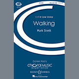 Download or print Mark Sirett Walking Sheet Music Printable PDF -page score for Concert / arranged TTBB Choir SKU: 186567.