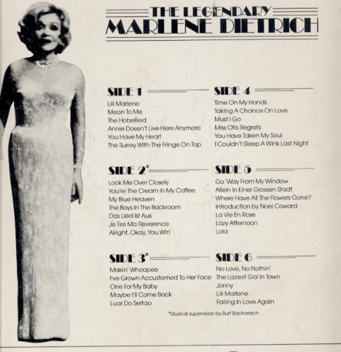 Marlene Dietrich album picture