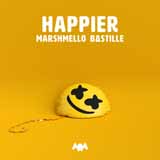 Download or print Marshmello & Bastille Happier Sheet Music Printable PDF -page score for Pop / arranged Piano Solo SKU: 415655.