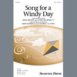 Download or print Mary Donnelly & George L.O. Strid Song For A Windy Day Sheet Music Printable PDF -page score for Concert / arranged 2-Part Choir SKU: 410510.