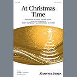 Download or print Mary Donnelly and George L.O. Strid At Christmas Time Sheet Music Printable PDF -page score for Christmas / arranged 3-Part Mixed Choir SKU: 442355.