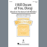 Download or print Mary Donnelly and George L.O. Strid I Will Dream Of You, Doraji (Based on Two Korean Folk Melodies) Sheet Music Printable PDF -page score for Concert / arranged 2-Part Choir SKU: 425220.