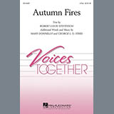 Download or print Mary Donnelly Autumn Fires Sheet Music Printable PDF -page score for Concert / arranged 2-Part Choir SKU: 154863.