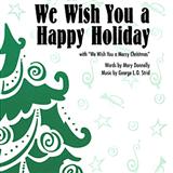 Download or print George L.O. Strid We Wish You A Happy Holiday Sheet Music Printable PDF -page score for Concert / arranged 2-Part Choir SKU: 97560.