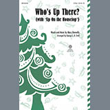 Download or print Mary Donnelly Who's Up There? (with Up On The Housetop) Sheet Music Printable PDF -page score for Concert / arranged 2-Part Choir SKU: 96396.