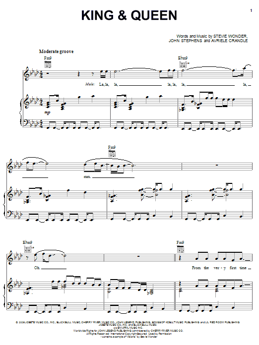 Download Mary J. Blige King & Queen Sheet Music and learn how to play Piano, Vocal & Guitar (Right-Hand Melody) PDF digital score in minutes