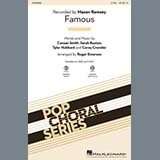 Download or print Mason Ramsey Famous (arr. Roger Emerson) Sheet Music Printable PDF -page score for Country / arranged 2-Part Choir SKU: 420302.