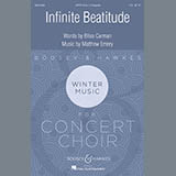 Download or print Matthew Emery & Bliss Carman Infinite Beatitude Sheet Music Printable PDF -page score for Concert / arranged SATB Choir SKU: 410454.