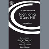 Download or print Matthew Emery Night On A Starry Hill Sheet Music Printable PDF -page score for Concert / arranged SATB SKU: 166615.