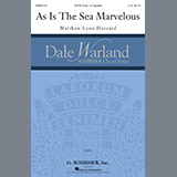 Download or print Matthew Lyon Hazzard As Is The Sea Marvelous Sheet Music Printable PDF -page score for Festival / arranged SATB SKU: 193832.