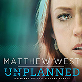 Download or print Matthew West Unplanned Sheet Music Printable PDF -page score for Film/TV / arranged Piano, Vocal & Guitar Chords (Right-Hand Melody) SKU: 412527.